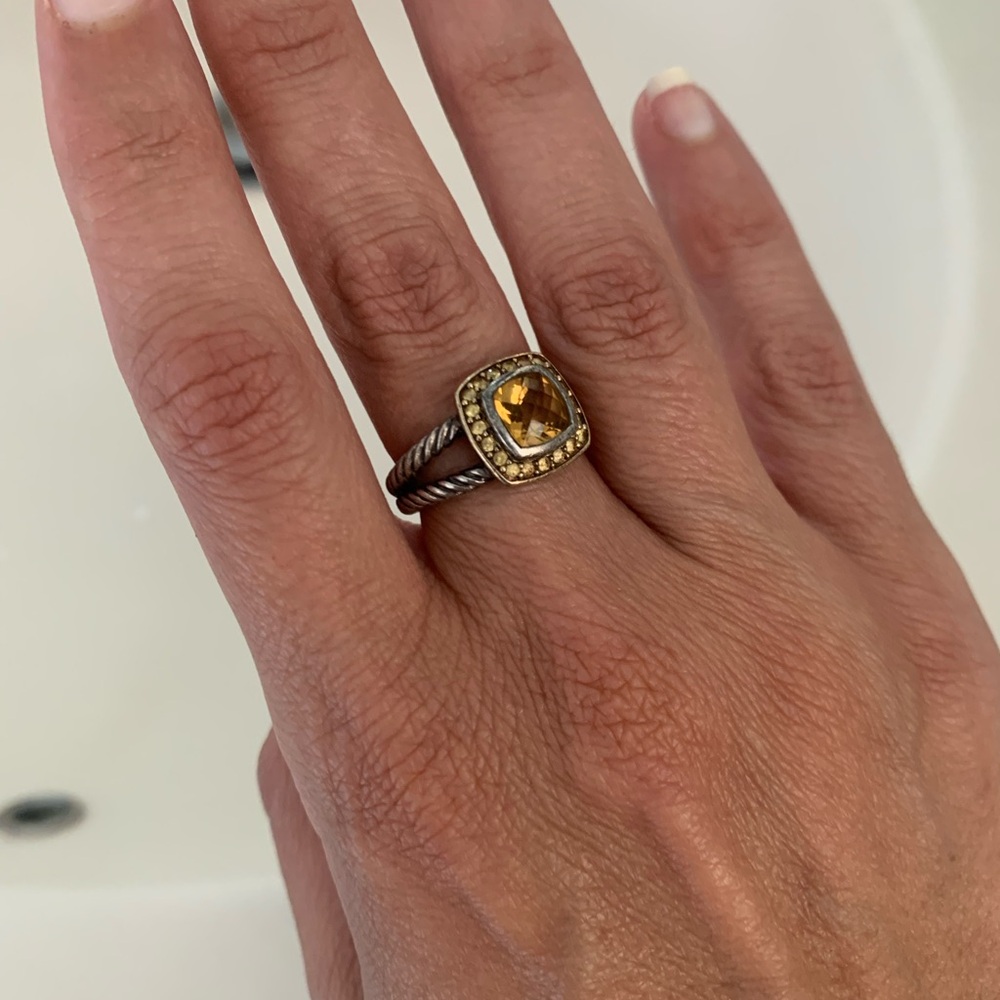 Elegant Gold and Silver Ring